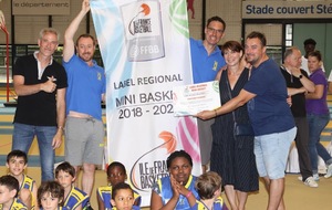 Le Bac Basket labellisé Ecole régional de Basket
