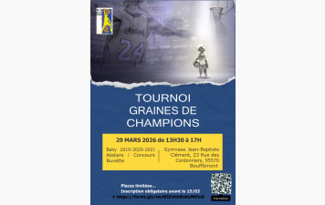 TOURNOI GRAINES DE CHAMPIONS 2026
