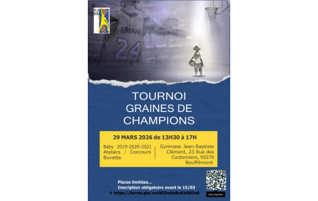 TOURNOI GRAINES DE CHAMPIONS 2026